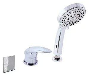 Смеситель на борт ванны на 3 отверстия Rav Slezak Dunaj хром D463.5Y, 1