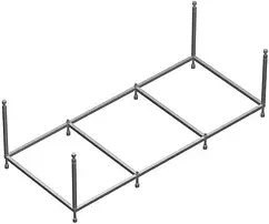 Каркас для ванны Vagnerplast 175x70 VPK17570 Каркас для ванны Vagnerplast 175x70 VPK17570