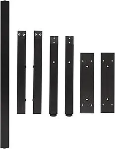 Ножки мебельные Allen Brau Reality 90 чёрный браш 1.320A13.BB, 2