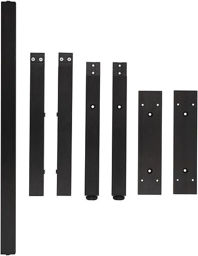 Ножки мебельные Allen Brau Reality 90 чёрный браш 1.320A13.BB