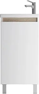 Тумба под умывальник напольная Am.Pm X-Joy 45 белый/светлое дерево M85AFSX0451WG Тумба под умывальник напольная Am.Pm X-Joy 45 белый/светлое дерево M85AFSX0451WG, 1