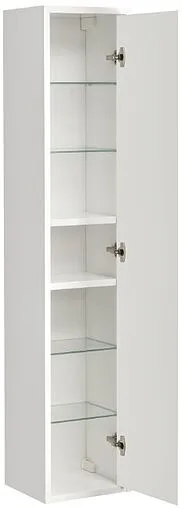 Шкаф-пенал подвесной Aquaton Римини new 35 белый глянец 1A232703RN010