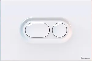 Клавиша смыва для унитаза ArtCeram Atelier 702.000.05 белый глянцевый, 1