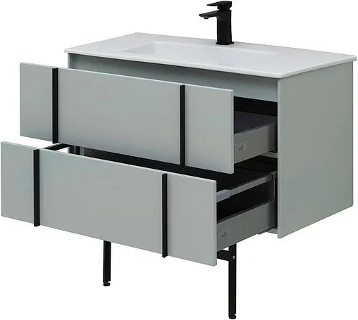 Тумба-умывальник подвесной Allen Brau Reality 90 папирус 1.32006.PWM+