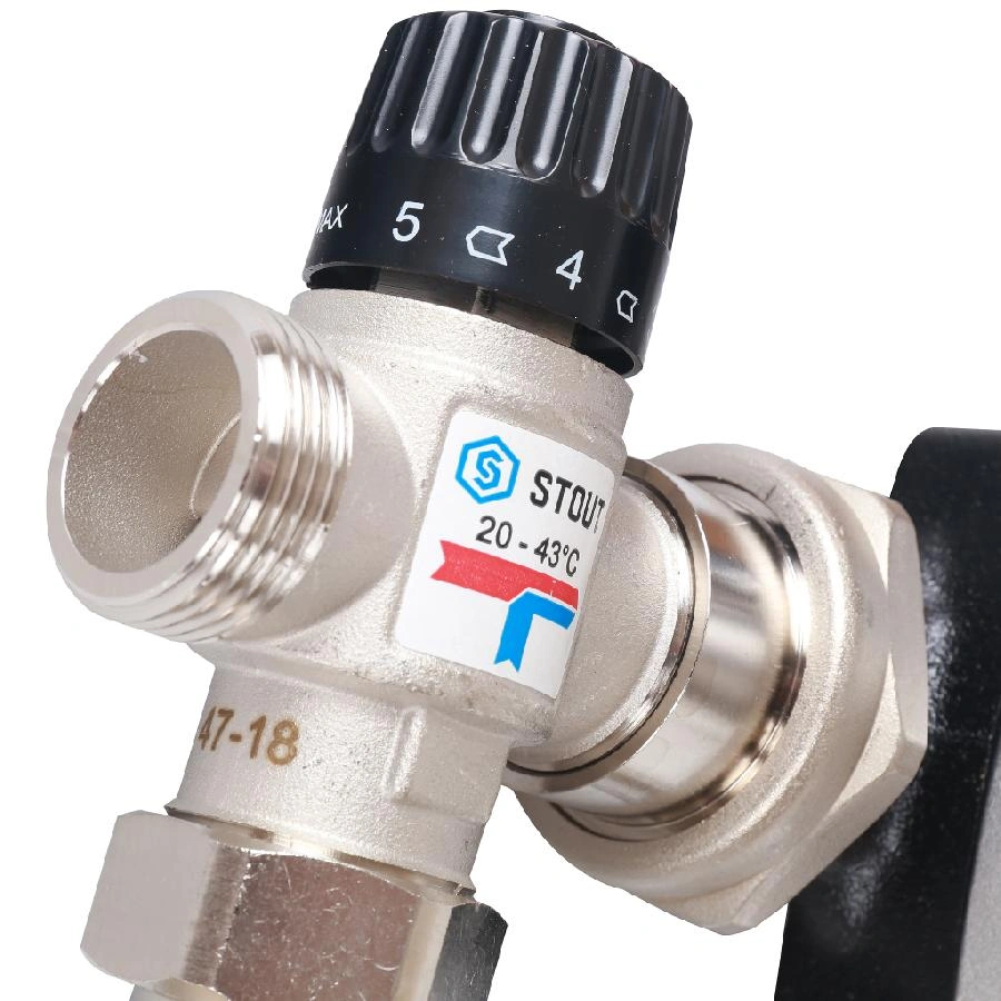 Узел насосно-смесительный с насосом Grundfos UPSO 25-65 130 Stout SDG-0120-004001