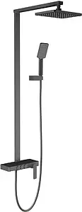 Душевая система со смесителем для душа Timo Torne чёрный матовый SX-4310/03 Душевая система со смесителем для душа Timo Torne чёрный матовый SX-4310/03, 1