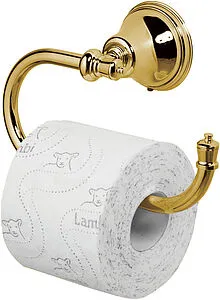 Держатель туалетной бумаги Am.Pm 5 O Clock золото A2534101 Держатель туалетной бумаги Am.Pm 5 O Clock золото A2534101, 1