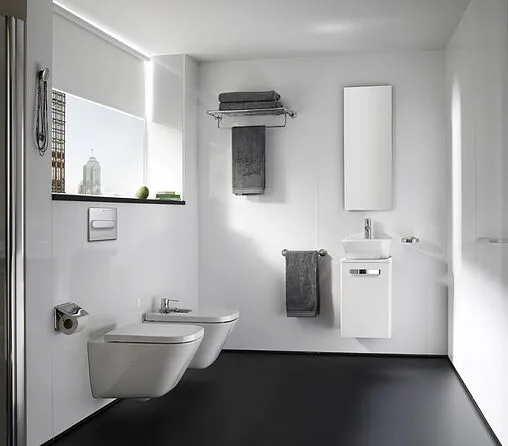 Унитаз подвесной безободковый Roca Gap Clean Rim белый 34647L000 Унитаз подвесной безободковый Roca Gap Clean Rim белый 34647L000