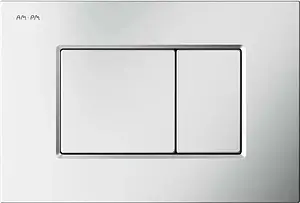 Клавиша смыва для унитаза Am.Pm ProC S I070231 хром матовый Клавиша смыва для унитаза Am.Pm ProC S I070231 хром матовый, 1