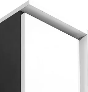 Шкаф-пенал подвесной Roca Aneto 23 R белый/чёрный матовый 857467806 Шкаф-пенал подвесной Roca Aneto 23 R белый/чёрный матовый 857467806, 4