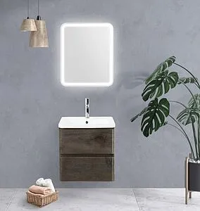 Зеркало с подсветкой BelBagno MARINO 50x60 механическая кнопка SPC-MAR-500-600-LED-BTN Зеркало с подсветкой BelBagno MARINO 50x60 механическая кнопка SPC-MAR-500-600-LED-BTN, 4