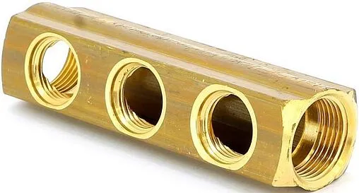 Коллектор распределительный проходной 3 отвода 1&quot;в/в x ½&quot;в Tiemme 1970065