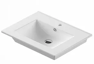 Тумба-умывальник напольная Comforty Манчестер 75 белый/венге Тумба-умывальник напольная Comforty Манчестер 75 белый/венге, 3