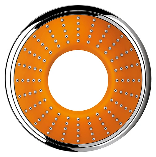 Лейка ручного душа Grohe Rainshower Icon хром/оранжевый 27444000 Лейка ручного душа Grohe Rainshower Icon хром/оранжевый 27444000