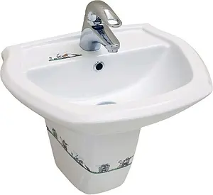 Раковина с полупьедесталом Serel For children 50 белый 8701DOGR+8721DOGR Раковина с полупьедесталом Serel For children 50 белый 8701DOGR+8721DOGR, 1