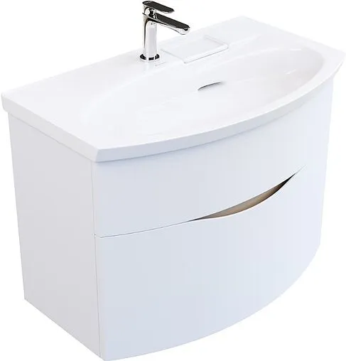 Тумба под умывальник подвесная Kerama Marazzi Riva 80 белый RV.80\WHT.M