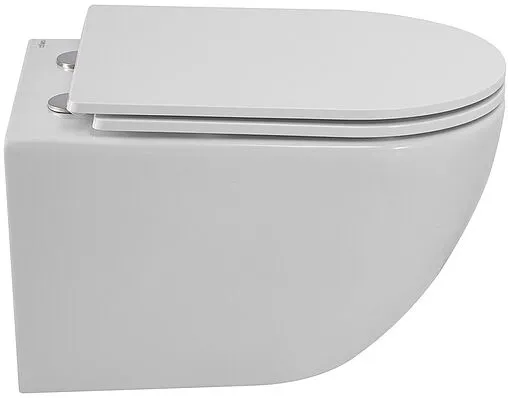 Унитаз подвесной безободковый Cezares Relax Tornado белый CZR-3806-53-TH-TOR/SC