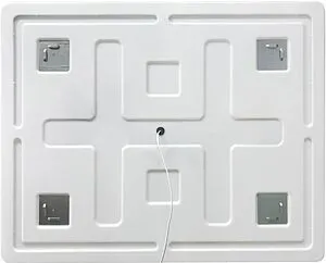 Зеркало с подсветкой BelBagno 120x80 механическая кнопка SPC-GRT-1200-800-LED-BTN Зеркало с подсветкой BelBagno 120x80 механическая кнопка SPC-GRT-1200-800-LED-BTN, 3