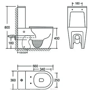 Чаша унитаза Aquanet Cetus 3.0 C1 Tornado белый Cetus 3.0 C1 T Чаша унитаза Aquanet Cetus 3.0 C1 Tornado белый Cetus 3.0 C1 T, 2