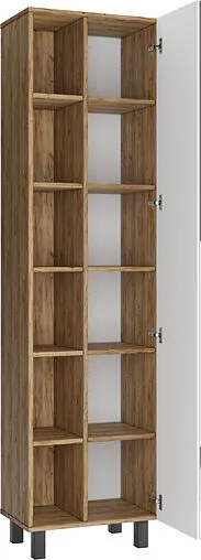 Шкаф-пенал напольный Домино Craft 50 дуб вотан DCr2217P