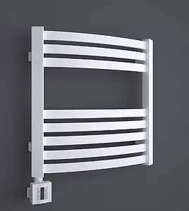 Полотенцесушитель электрический лесенка Terma Dexter 500x500 белый WLDEX050050 K916E1Е8, 2