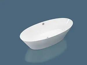 Ванна отдельностоящая из искусственного камня Esse Moorea 175.5x78.5 белый EMOO1750 Ванна отдельностоящая из искусственного камня Esse Moorea 175.5x78.5 белый EMOO1750, 3