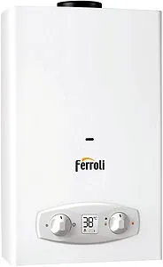 Водонагреватель проточный газовый Ferroli Verona 11 D (NG) GCA1MB6A, 1