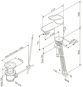 Смеситель для раковины Am.Pm Like хром F8092116 Смеситель для раковины Am.Pm Like хром F8092116, 2