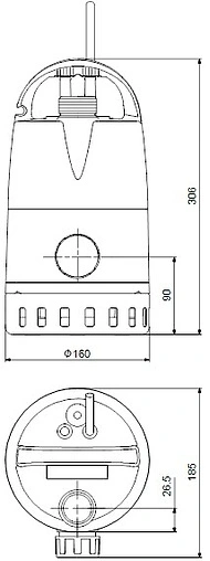 Насос дренажный Q=10м³/ч H=7м Grundfos UNILIFT CC7 M1 96280967