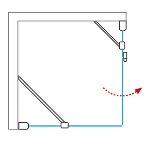 Душевое ограждение 1100x900мм прозрачное стекло Roltechnik Hitech Line HBO1+HBB/1100*900 284-1100000-06-02+286-9000000-06-02 Душевое ограждение 1100x900мм прозрачное стекло Roltechnik Hitech Line HBO1+HBB/1100*900 284-1100000-06-02+286-9000000-06-02, 5