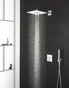 Лейка верхнего душа с настенным креплением Grohe Rainshower SmartActive Cube белый/хром 26479LS0 Лейка верхнего душа с настенным креплением Grohe Rainshower SmartActive Cube белый/хром 26479LS0, 5