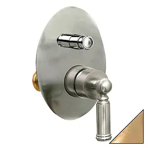 Смеситель для ванны скрытого монтажа Bossini Liberty бронза Z001202.022, 1