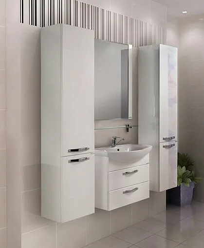 Зеркало Aquaton Ария 80 белый 1A141902AA010 Зеркало Aquaton Ария 80 белый 1A141902AA010