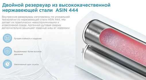 Водонагреватель накопительный электрический Midea Flex 50 MWH-5020-DUM