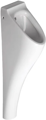 Писсуар напольный со скрытым подводом воды Kerasan Aquatech белый 373001