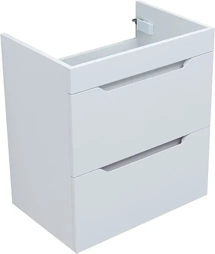 Тумба-умывальник Aquanet Практика 60 белый матовый 00330457+44060