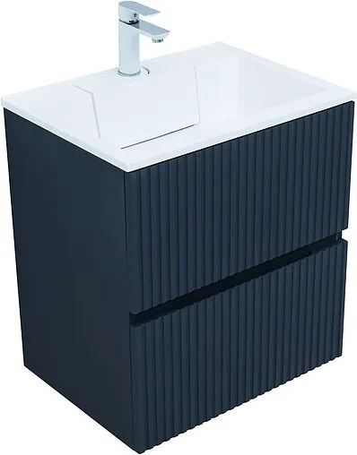 Тумба-умывальник Aquanet Джейн 60 маренго 00313300+