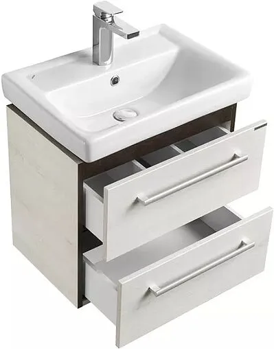 Тумба-умывальник подвесная Aquaton Ронда PRO 55 дуб сомерсет 1A2076K1RSC20