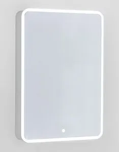 Шкаф-зеркало Jorno Pastel 60 французский серый Pas.03.60/GR, 4