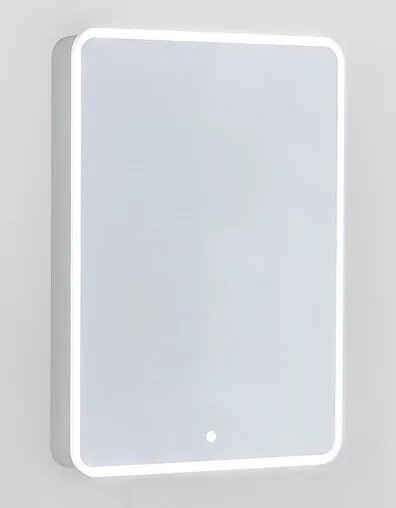 Шкаф-зеркало Jorno Pastel 60 R французский серый Pas.03.60/GR