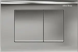 Клавиша смыва для унитаза Allen Brau Liberty 9.20002.00 хром глянцевый Клавиша смыва для унитаза Allen Brau Liberty 9.20002.00 хром глянцевый, 1