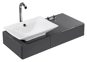 Раковина Jacob Delafon Reve 55 белый E4819-00 Раковина Jacob Delafon Reve 55 белый E4819-00, 3