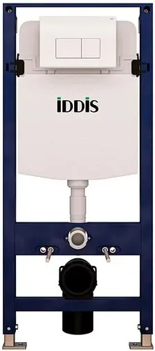 Инсталляция для подвесного унитаза Set 3 в 1 IDDIS Optima Home OPH0000i32K с кнопкой белый Инсталляция для подвесного унитаза Set 3 в 1 IDDIS Optima Home OPH0000i32K с кнопкой белый