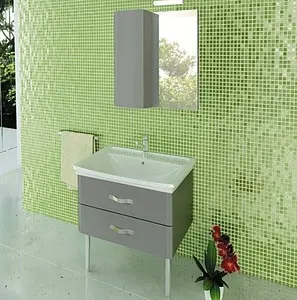 Тумба-умывальник подвесная Comforty Рим 60 серый Тумба-умывальник подвесная Comforty Рим 60 серый, 4