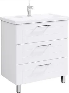 Тумба-умывальник напольная Aqwella Manchester 80 белый MAN01083+4640021064733 Тумба-умывальник напольная Aqwella Manchester 80 белый MAN01083+4640021064733, 1