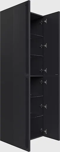 Шкаф-пенал подвесной двухстворчатый Allen Brau Eclipse 2.0 60 антрацит 1.E1006.AM 2.0