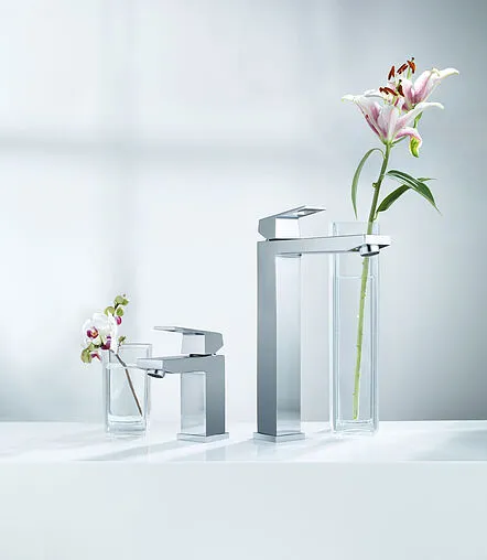 Смеситель для раковины Grohe Eurocube хром 23406000 Смеситель для раковины Grohe Eurocube хром 23406000