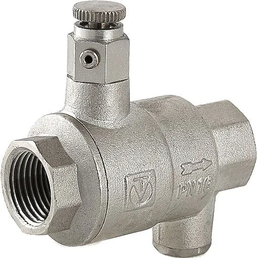 Клапан обратный пружинный с дренажем и воздухоотводчиком 1¼&quot;в x 1¼&quot;в Valtec VT.171.N.07