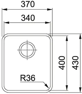 Мойка кухонная Franke Aton ANX 110-34 нержавеющая сталь 122.0204.647 Мойка кухонная Franke Aton ANX 110-34 нержавеющая сталь 122.0204.647, 2