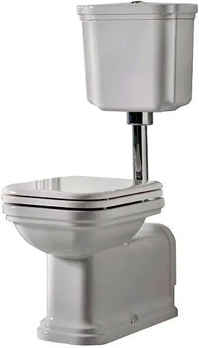 Унитаз-компакт с высоким бачком Kerasan Waldorf белый